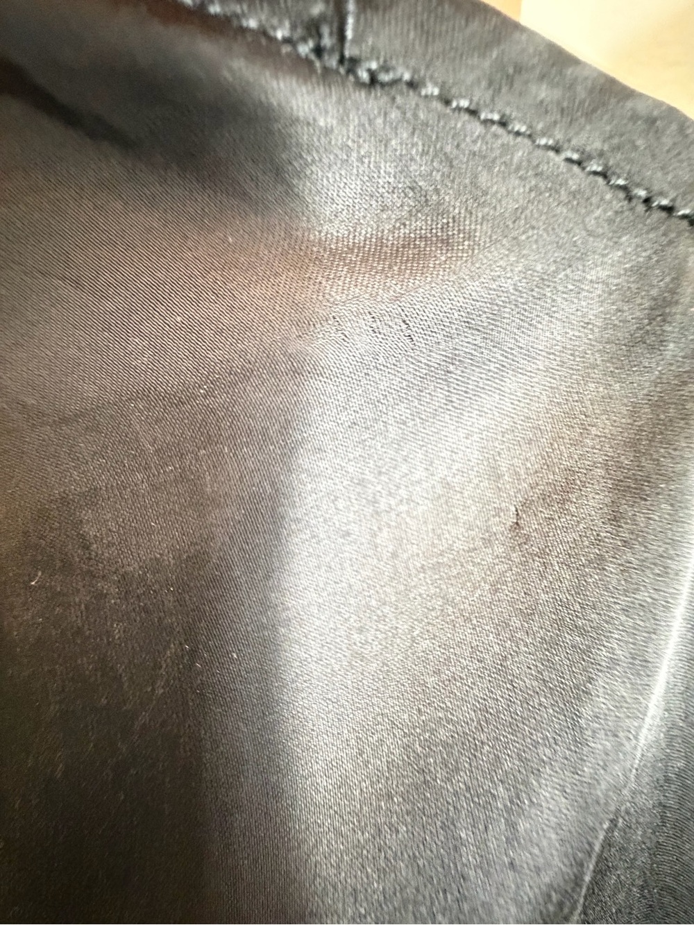 Johnny Was Black Satin V-Neck Camisole Size XL Minimalist Please see condition - Picture 7 of 14
